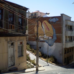 Josep Balmes, artistes catalans, Xile, Valparaiso, Museo a Cielo Abierto