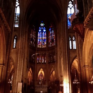 interior catedral de Metz